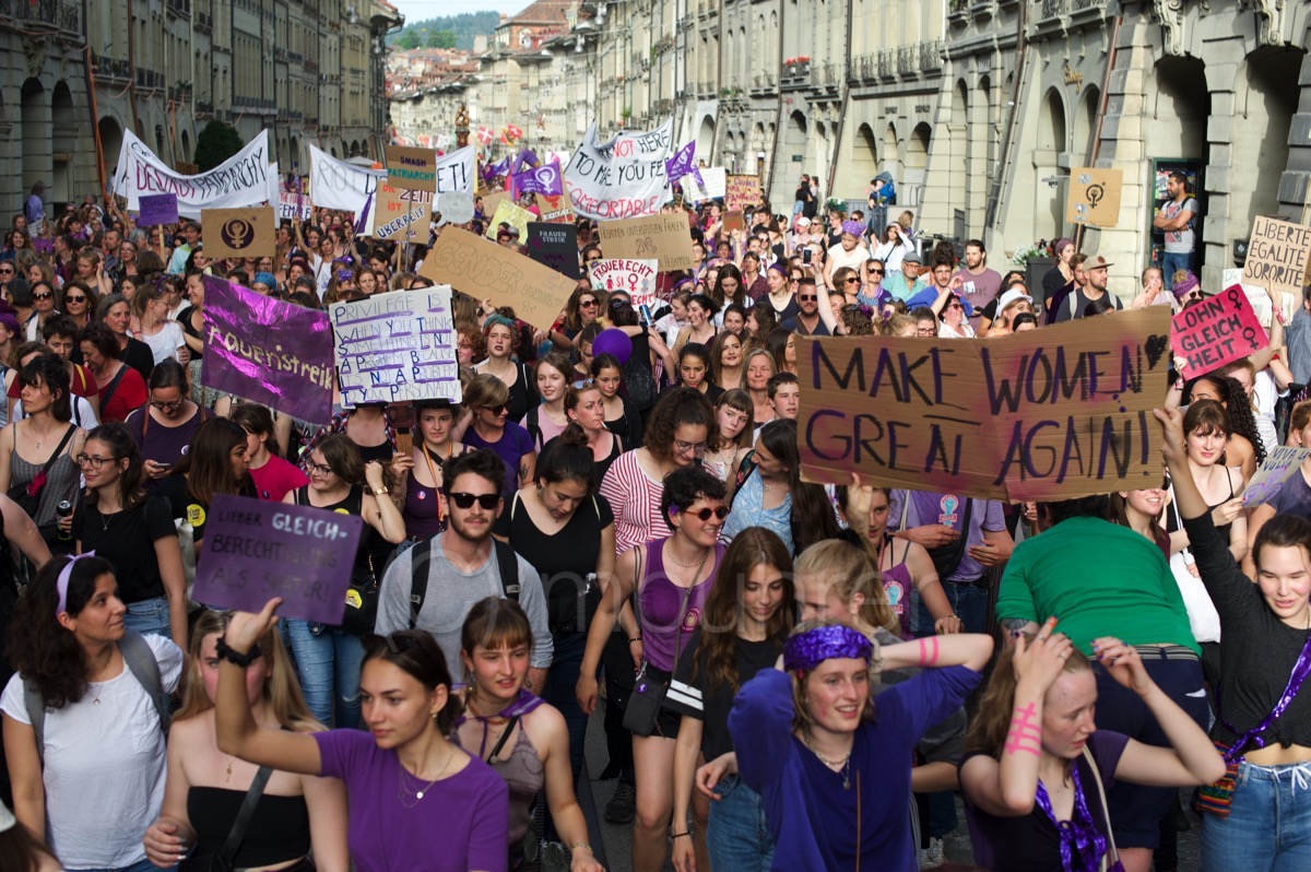 Grève des femmes/Women strike, Bern (CH), 06.2019